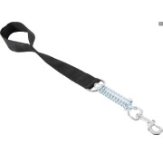 Laisse ressort gros chien puissant noir 50 cm