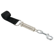 Laisse ressort gros chien puissant noir 50 cm