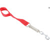 Laisse ressort gros chien rouge 50 cm