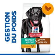 Hill's Science Plan Perfect weight & Active Mobility Large Chien 12 kg