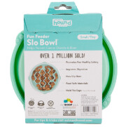 Gamelle anti-glouton Fun Feeder Wave Mint 