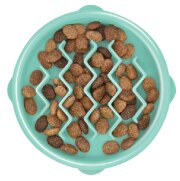 Gamelle anti-glouton Fun Feeder Wave Mint 