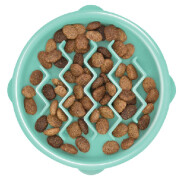 Gamelle anti-glouton Fun Feeder Wave Mint 