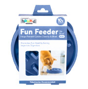 Gamelle anti-glouton Fun Feeder Notch Blue 