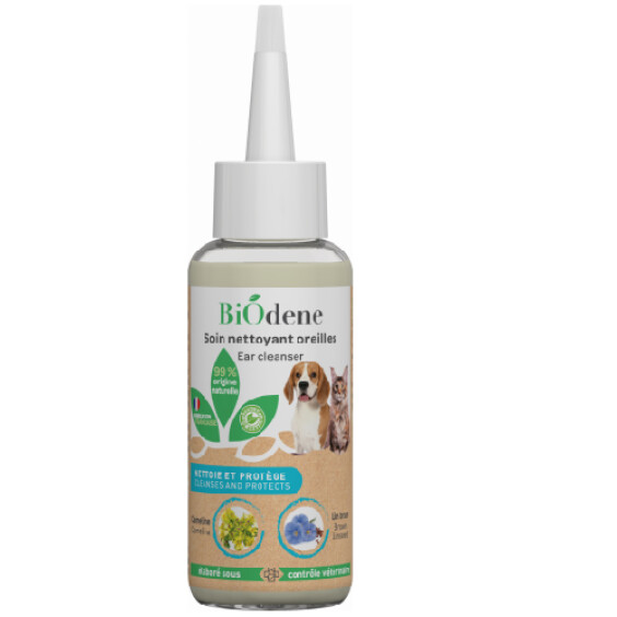 Nettoyant oreille naturel chien et chat 100 ml Francodex