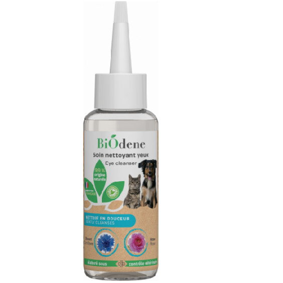 Nettoyant yeux naturel chien et chat 100 ml Francodex