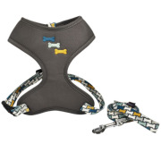 Harnais T-shirt Rio Anthracite pour Chien