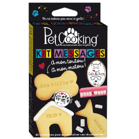 Kit Message Anniversaire Chien&Chat 85 symboles