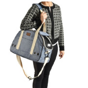 Sac de transport tennis pour chien et chat beige