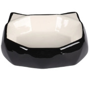 Gamelle design Céramique Noi&Blanc pour Chat 180 ml
