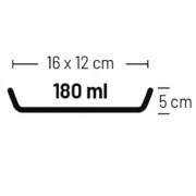 Gamelle design Céramique Noi&Blanc pour Chat 180 ml