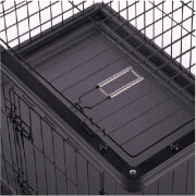 Parc à chiot avec roulettes Pasy Noir