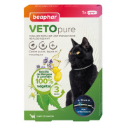 Collier Vetopure insectifuge réfléchissant chat et chaton Beaphar