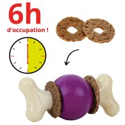 Jouet distributeur, résistant, Busy Buddy Bouncy Bone