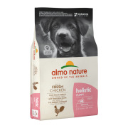 Croquettes chien Holistic Puppy Poulet Medium en sac 12 kg