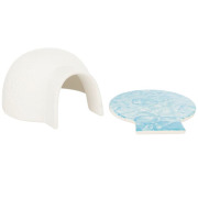 Igloo avec coussin réfrigérant