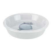 Gamelle céramique chat grise