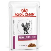 ROYAL CANIN Sachet fraîcheur Feline Renal Bœuf & Poulet