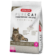 Litière minérale premium Purecat agglomérante ultra légère