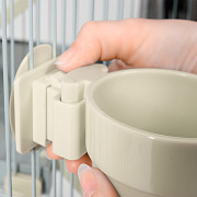 Mangeoire plastique pour rongeur