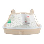 Maison de toilette pour rongeur avec grille