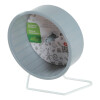 Roue en plastique sur pied métal pour rongeur
