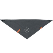 Bandana pour chien gris marine motif ancre
