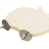 Abri plateforme Pomme pour rongeurs et lapin 21x17 cm
