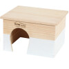 Maison en Bois pour Cochon d'Inde 28x23cm