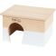 Maison en Bois pour Cochon d'Inde 28x23cm