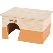 Maison en Bois pour Lapin 35x28 cm