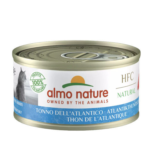 Pâtée HFC Natural au Thon de l'Atlantique