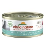 ALMO NATURE Gelée HFC Saveur Truite et Thon