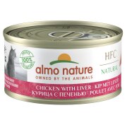 ALMO NATURE pâtée HFC Natural Saveur Poulet avec Foie