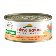 ALMO NATURE 6 Pâtées chat Thon et Crevettes