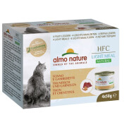 ALMO NATURE 4 Pâtées HFC stérilisé Meal Natural Thon et Crevettes