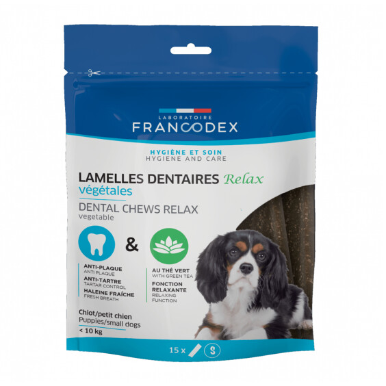 Lamelles dentaires à mâcher Relax Francodex