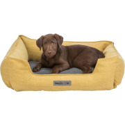 Panier Golden retriever Lit Talis jaune et gris