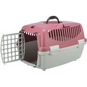 Cage de transport Capri 1 vieux rose et grise
