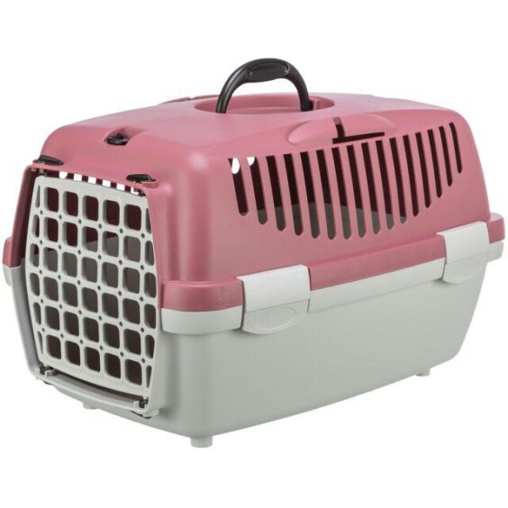 Cage de transport Capri 1 vieux rose et grise