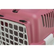 Cage de transport Capri 1 vieux rose et grise