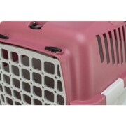 Cage de transport Capri 1 vieux rose et grise