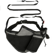 Ceinture de jogging avec laisse pour chien 7 à 130 cm