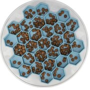 Gamelle Anti-glouton chien et chat Nid d'abeille