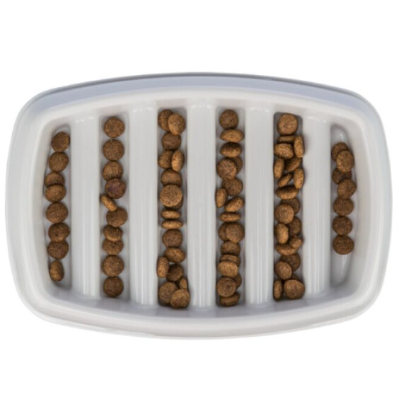 Gamelle anti-glouton chat rectangulaire 0,25 L