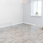 Enclos modulable lapin : 12 éléments ! Assemblage Facile !