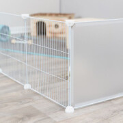 Enclos modulable lapin : 12 éléments ! Assemblage Facile !