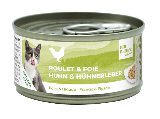 Pâtée Bubi Nature Poulet & Foie Bubimex pour chat