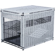 Cage pour chien d'intérieur 60 x 77 cm