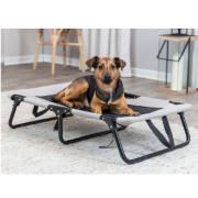 Lit de camp surélevé pliable robuste et stable pour chien